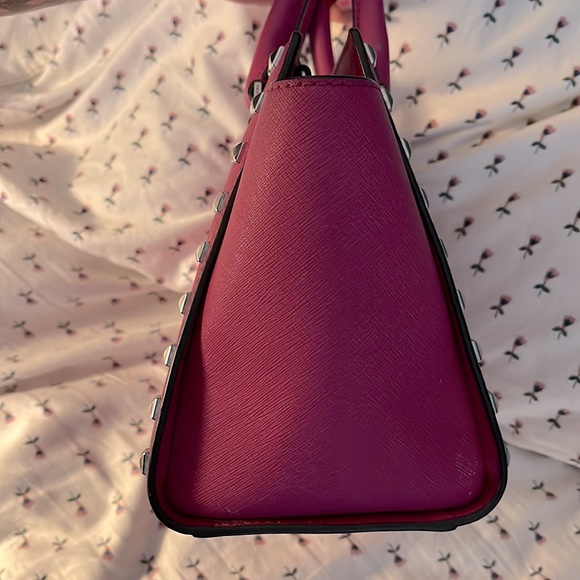 Michael Kors vintage pink studded handbag - Picture 11 of 12